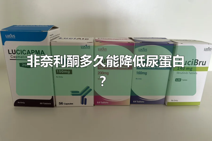 非奈利酮多久能降低尿蛋白？
